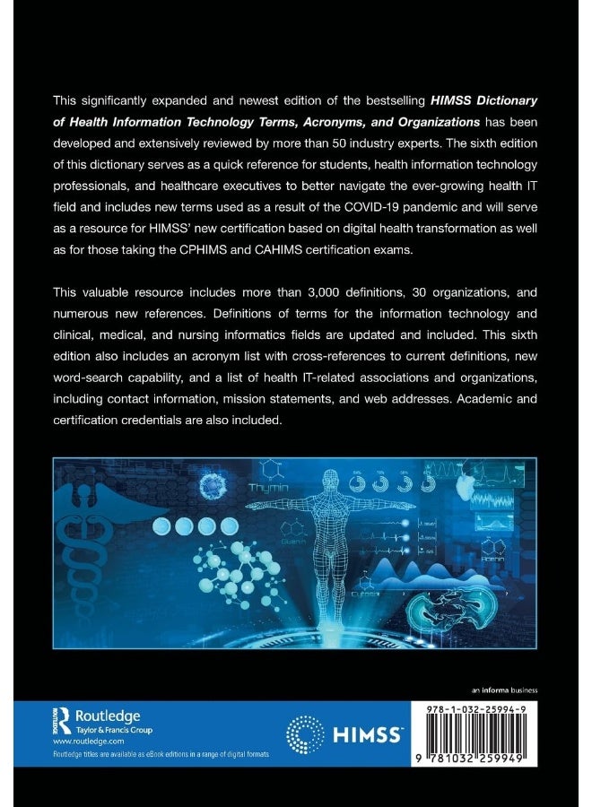 HIMSS Dictionary of Health Information and Technology Terms, Acronyms, and Organizations  - Image 2