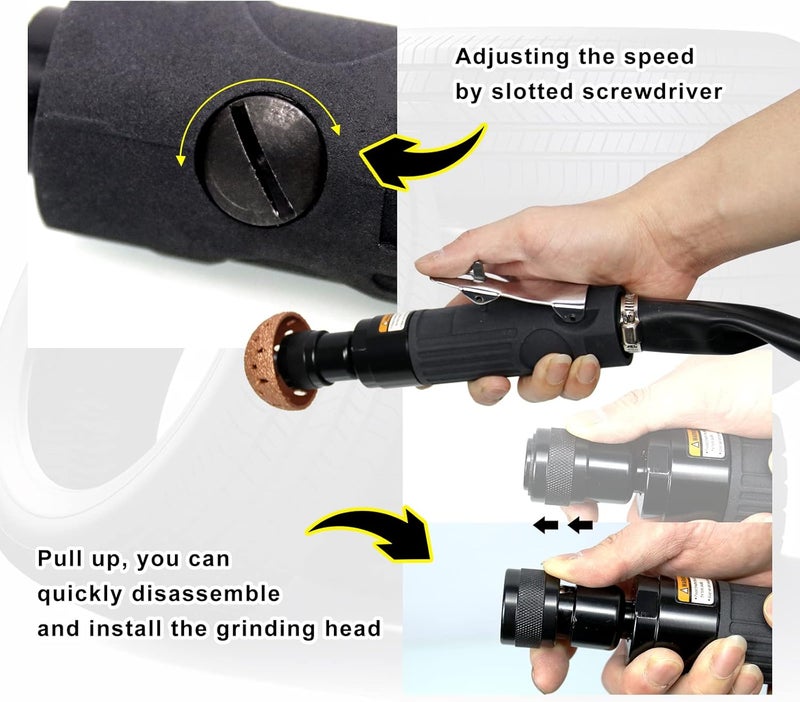 RYANSTAR RACING طقم إصلاح إطارات هوائي منخفض السرعة RYANSTAR RACING 2500rpm - Image 5
