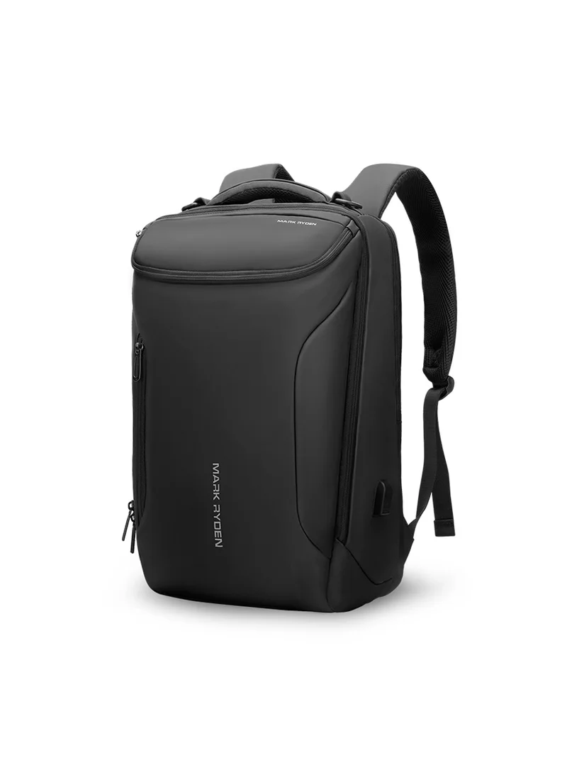 MARK RYDEN MARK RYDEN Large Capacity Waterproof Backpack for Business Men with USB Charging Port for School Travel Hiking Pack for Laptop Under 17.3 Inches