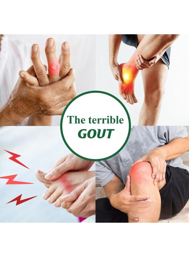 طريقة الرعاية شاي توازن حمض البوليك لمرض النقرس، شاي أعشاب طبيعي 100% - Image 3