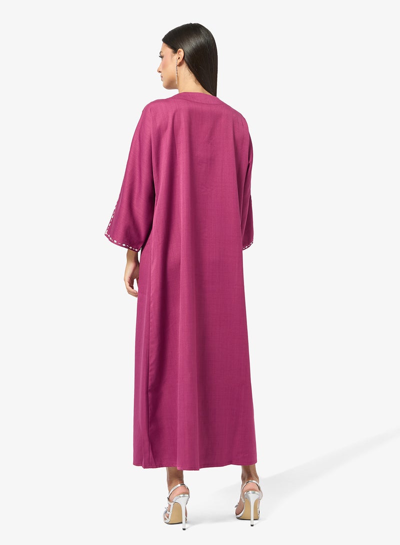 Khizana Embellished Jalabiya - Image 2