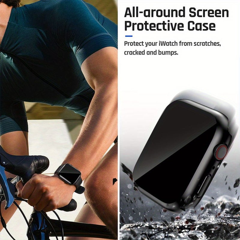 46mm Series 10 Tempered Glass Case with Built in Screen Protector Multiple Colors - Image 3