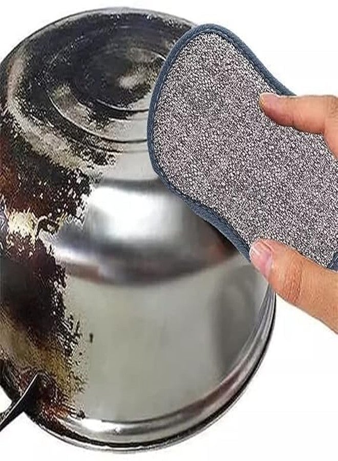 AVAIYA Double Sided Kitchen Scrub Sponge | Multi-Purpose Dishwashing Pad | Non-Scratch Cleaning Sponge for Utensils, Bathroom & Surfaces (Pack 2) - Image 5
