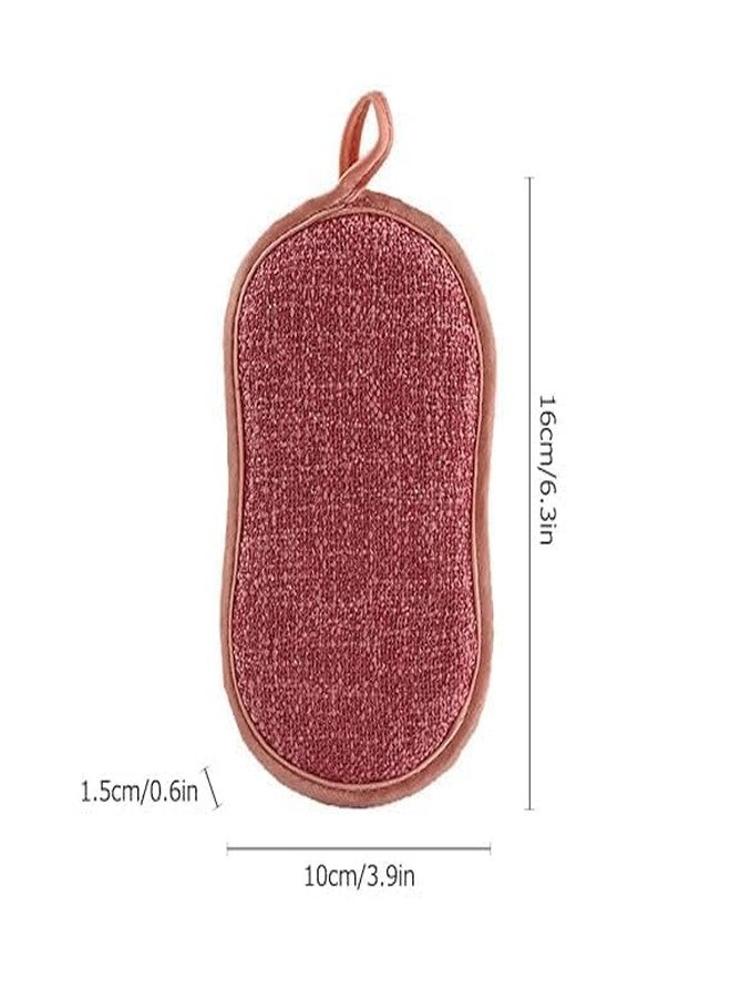 AVAIYA Double Sided Kitchen Scrub Sponge | Multi-Purpose Dishwashing Pad | Non-Scratch Cleaning Sponge for Utensils, Bathroom & Surfaces (Pack 2) - Image 3