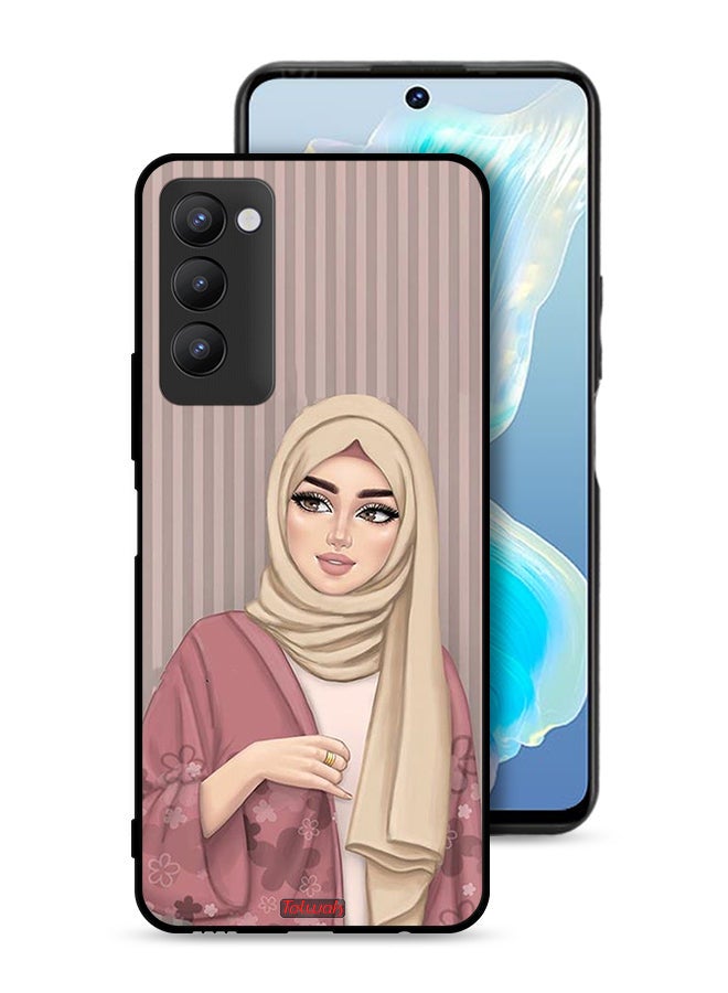 Tolwak Tecno Camon 18 Protective Case Cover Hijab Girl Art - Image 1