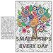 AlexArt Huge Coloring Poster for Adults and Kids Tree of Life Inspirational Large Wall Coloring Art Giant Coloring Posters Jumbo Coloring Pages Big Coloring Sheet for Table Floor Family Poster Size - Image 3