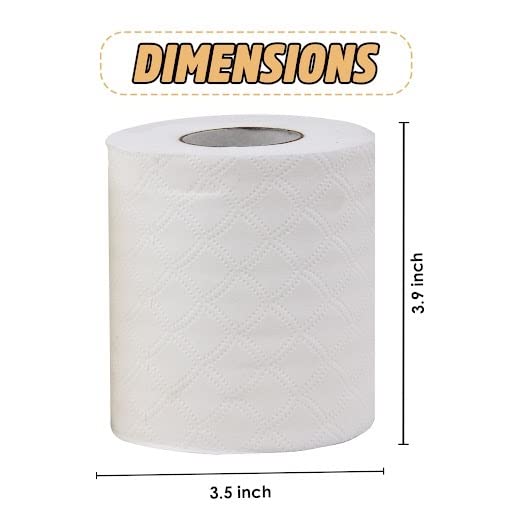 BREEZE 2 Ply Toilet Tissue Paper Roll with 265 Pulls X 12 Rolls Soft and Highly Absorbent Virgin Paper No Clog Easy To Flush (Pack of 12, 11x10cm) - Image 2