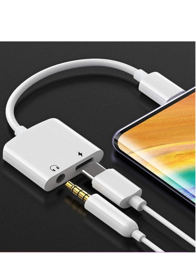 ELTRAZONE USB C to Headphone Jack Adapter with 3.5mm Aux Audio and Type C Charger Dongle Converter USBC Earphone Adaptor for Google Pixel 4 4XL 3 3XL 2 2XL,Samsung Note 10 , iPad Pro 2020 2019 2018 and More - Image 1