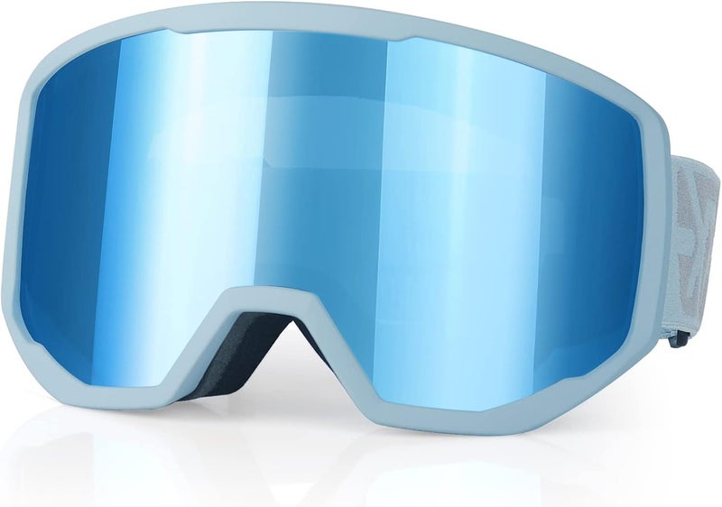 EXP VISION Ski/Snowboard Goggles for Men Women, OTG Snow Goggles Anti Fog UV Protection - Image 1