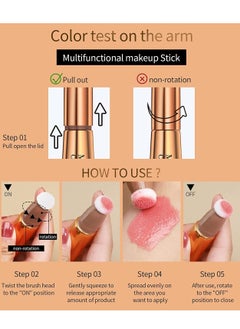 Liquid Face Contour Highlighter Cream Contour Beauty Makeup Pen Wand Rouge Stick with Soft Cushion Applicator Lightweight Blendable Super Silky Bronzer Stick #06 - pzsku/Z0DF82766C7B2AF37E894Z/45/_/1686323321/12055a52-c334-483a-8438-a8634ae2bb40