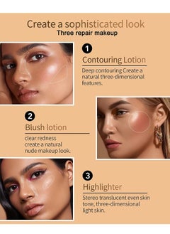 Liquid Face Contour Highlighter Cream Contour Beauty Makeup Pen Wand Rouge Stick with Soft Cushion Applicator Lightweight Blendable Super Silky Bronzer Stick #06 - pzsku/Z0DF82766C7B2AF37E894Z/45/_/1686323405/ae4c8c97-897f-46f5-8004-313fcf0226c4