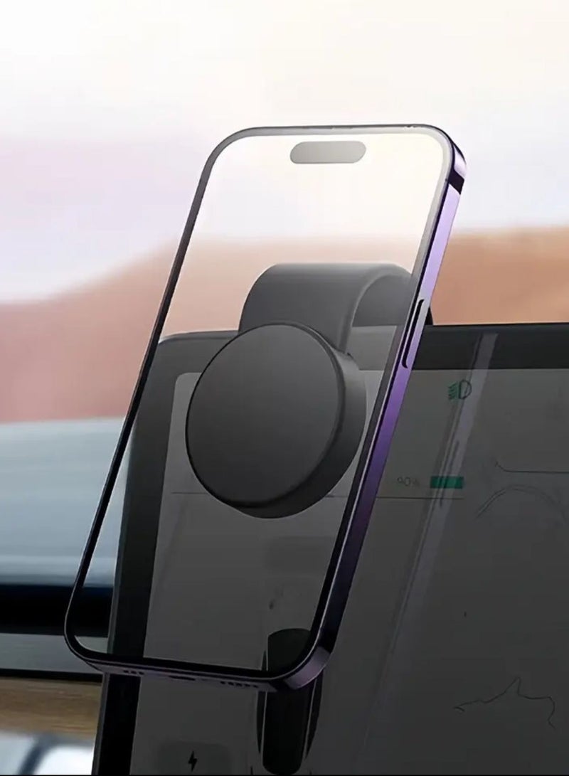 ذراع ألمنيوم قابل للثني حامل هاتف مغناطيسي للسيارة لجميع الهواتف المدعومة - Image 5