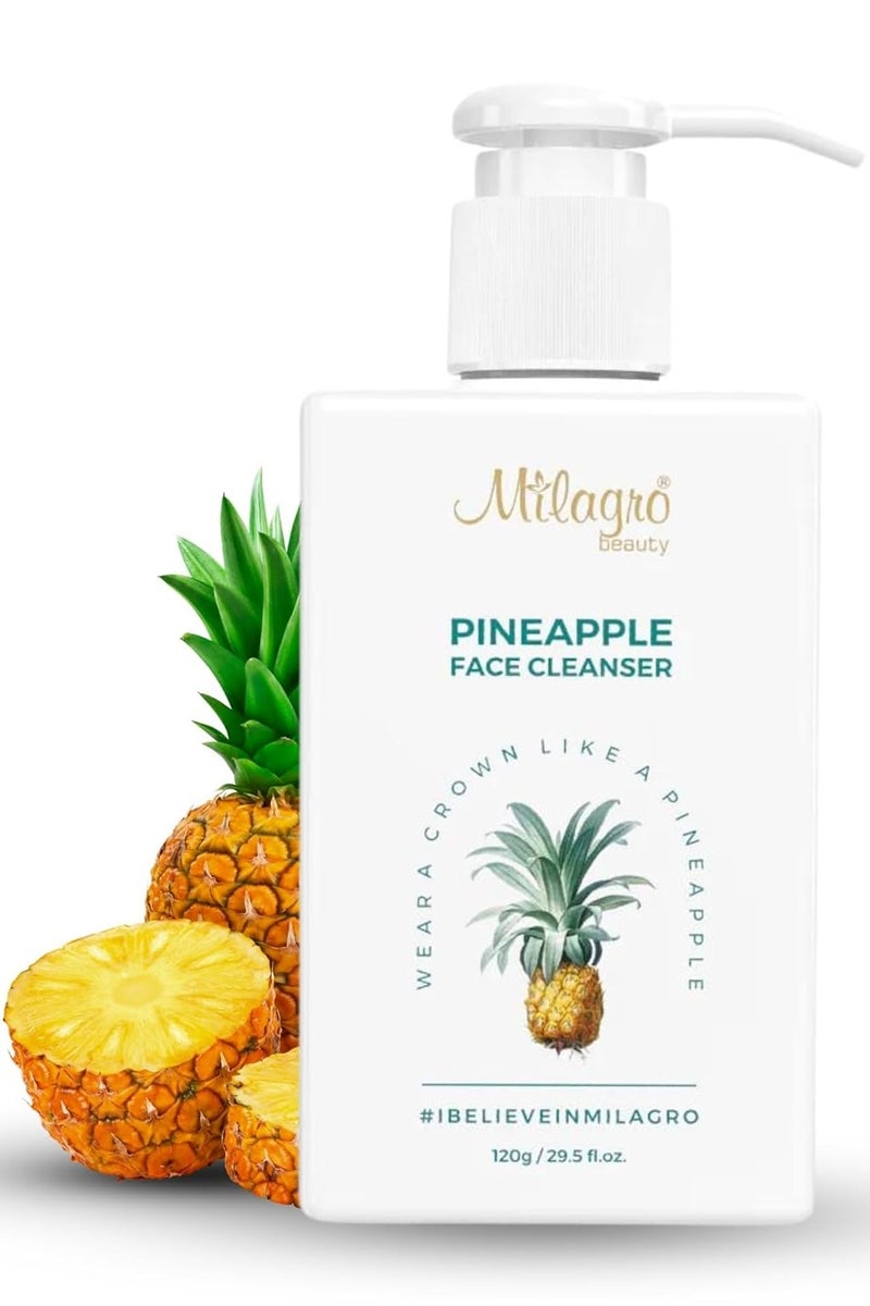 Milagro Beauty Pineapple Face Cleanser 100ml - Image 1