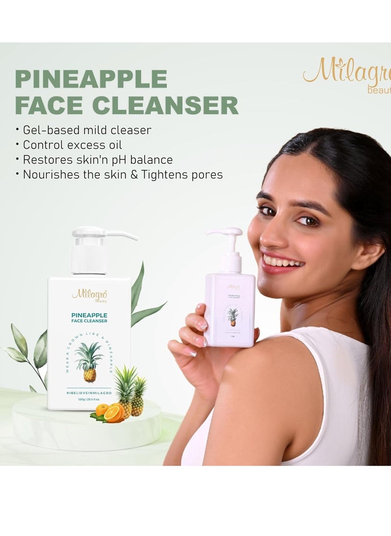 Milagro Beauty - Milagro Beauty Pineapple Face Cleanser 100ml - Image 1