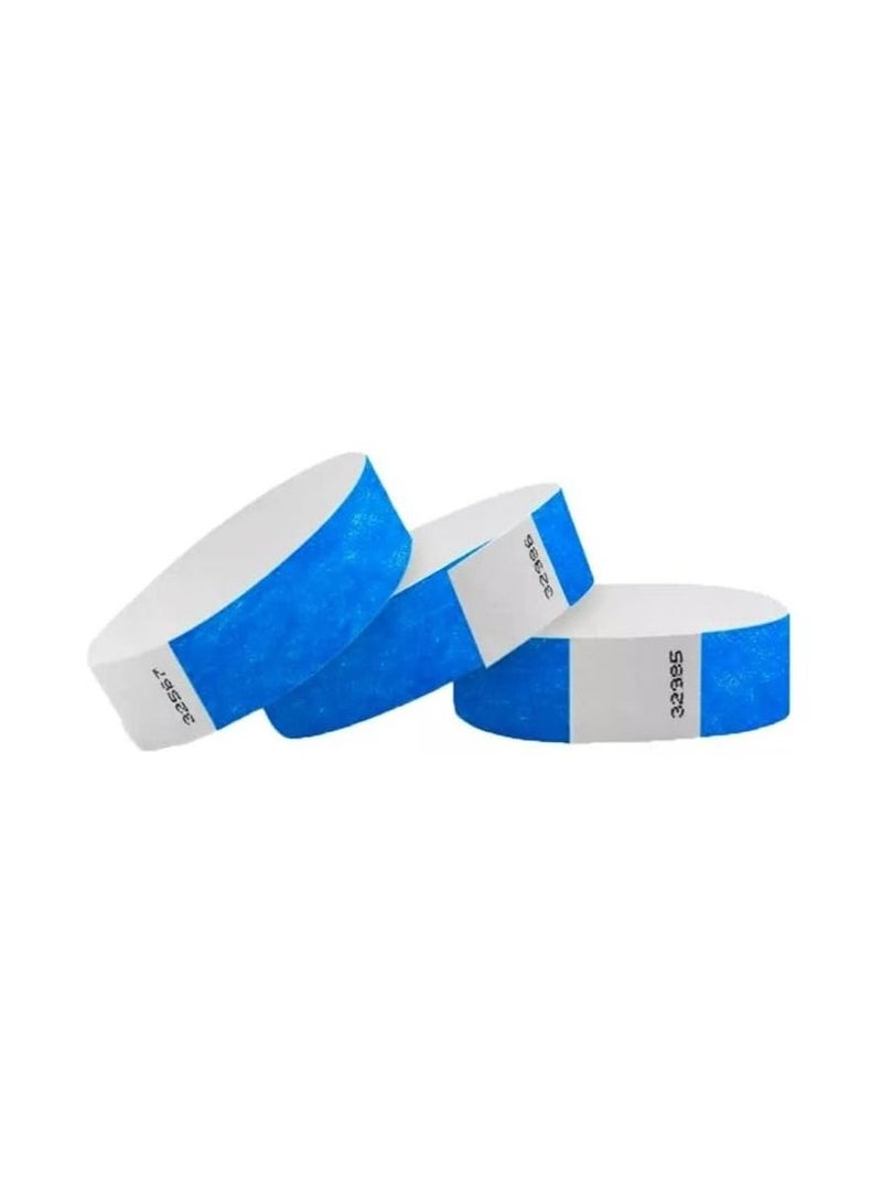 general Paper Wrist Band, Numbered for easy Count, For Parties and Events. 100pcs - Image 1