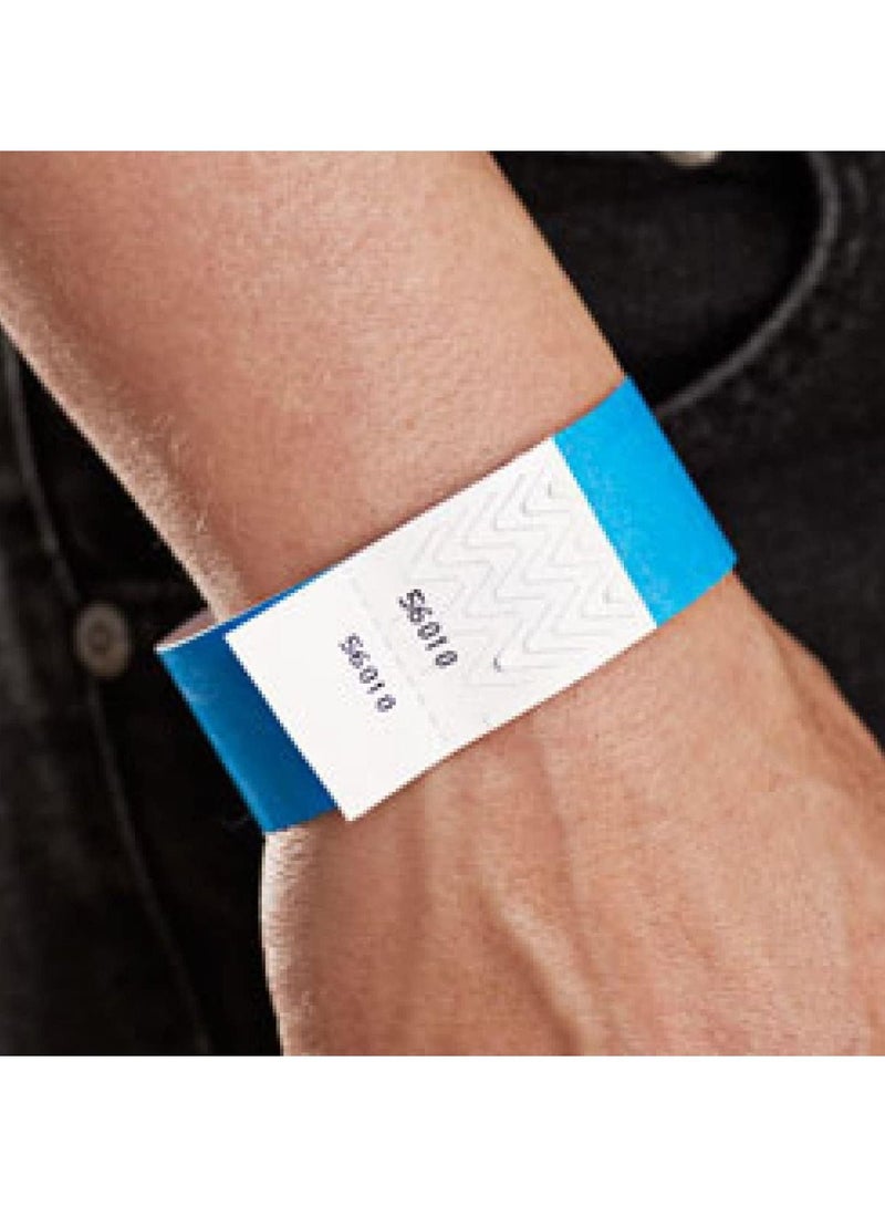 general Paper Wrist Band, Numbered for easy Count, For Parties and Events. 100pcs - Image 4
