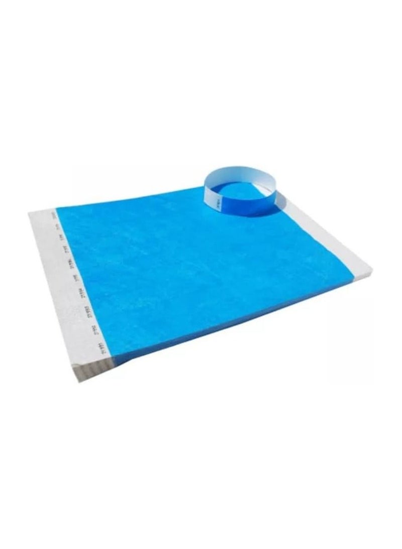 general Paper Wrist Band, Numbered for easy Count, For Parties and Events. 100pcs - Image 2