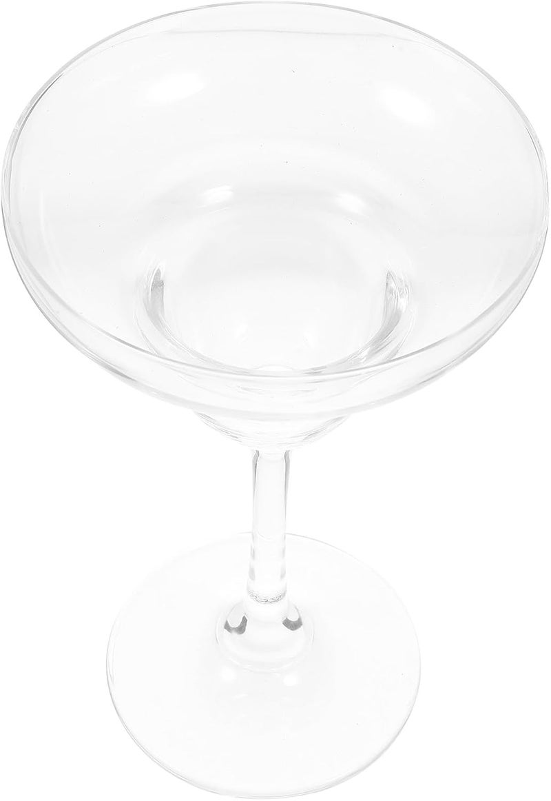 Margarita Glasses Frosted Glass Goblet 8oz Stemmed Cocktail Drinkware for Home Bar Party Use - Image 1