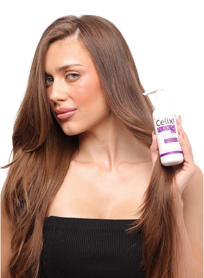 Celixi® Plex 3, USA, Hair Mask– Bond Perfecting Hair Treatment - for all hair type - repairs broken bonds - strengthens fiber & elasticity - adds smoothness & shine. - Image 5