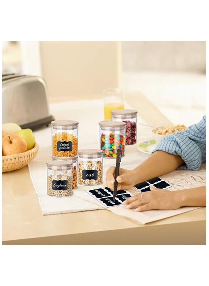 ikayaa - IKEA 250ml Shatterproof Acrylic Airtight Storage Jar Set of 12 with Lid for Coffee, Tea, Biscuits and Nuts - Image 1