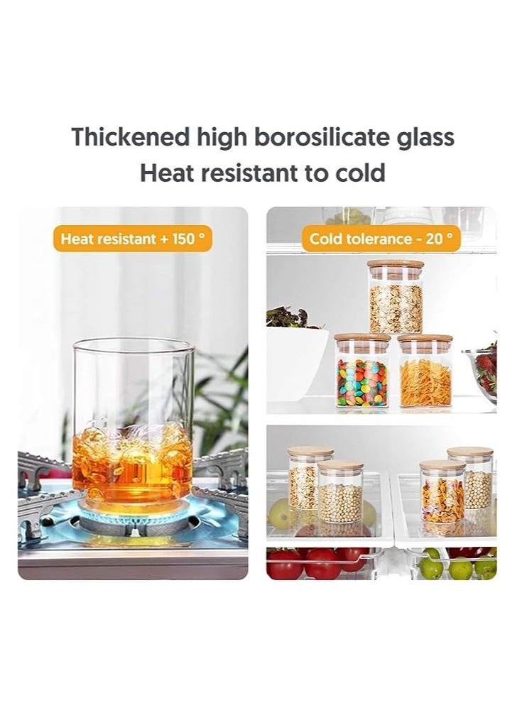 ikayaa - IKEA 250ml Shatterproof Acrylic Airtight Storage Jar Set of 12 with Lid for Coffee, Tea, Biscuits and Nuts - Image 1