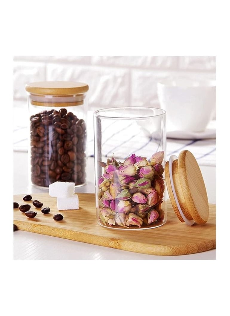 ikayaa - IKEA 250ml Shatterproof Acrylic Airtight Storage Jar Set of 12 with Lid for Coffee, Tea, Biscuits and Nuts - Image 1