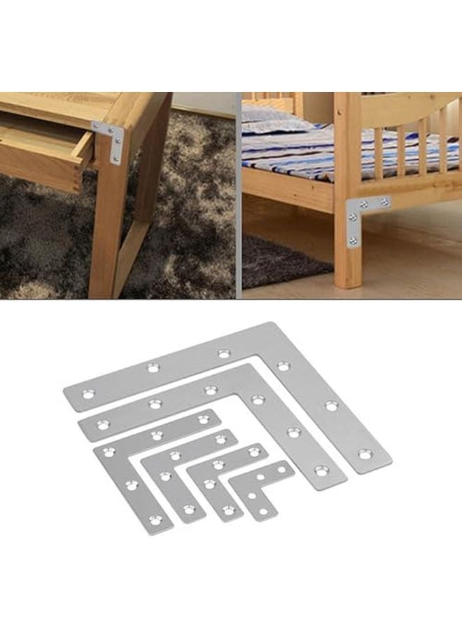 15 Pcs 40mm L Shaped Corner Brackets For Furniture Shelves Cabinet Repair Support - Image 4