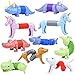 Boxgear 5Pack Pop Tubes Mixed Animal Fidget Toys AnimalTubes for Toddlers Cute Animal Sensory Fidget Toys for Girls and Boys StressRelief Pop Sound Spring Toddler Toys - Image 2
