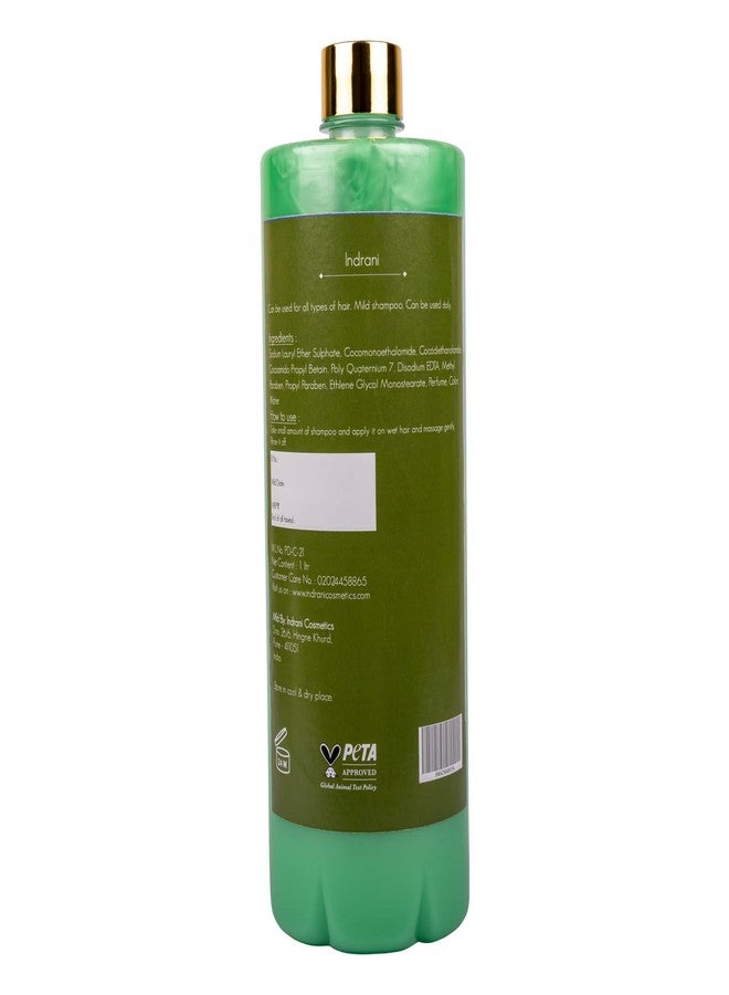 Indrani Cosmetics Herbal Shampoo With Conditioner. 1 L - Image 3