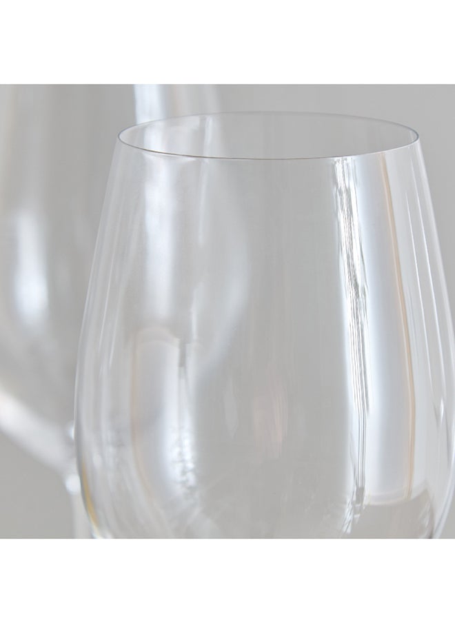 Home Box Aqua 6-Piece Crystal Stemware Glass Set 650 ml  - Image 3