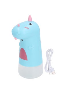 NIBEMINENT Cartoon Automatic Soap Dispenser Smart Rechargeable Waterproof Cute Electronic Soap Dispenser for Children Home Blue  - Image 1