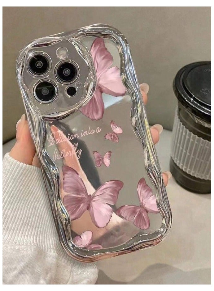 Beauenty Cover and case for iPhone 16 Pro Max with an attractive and modern erfly design - Image 1