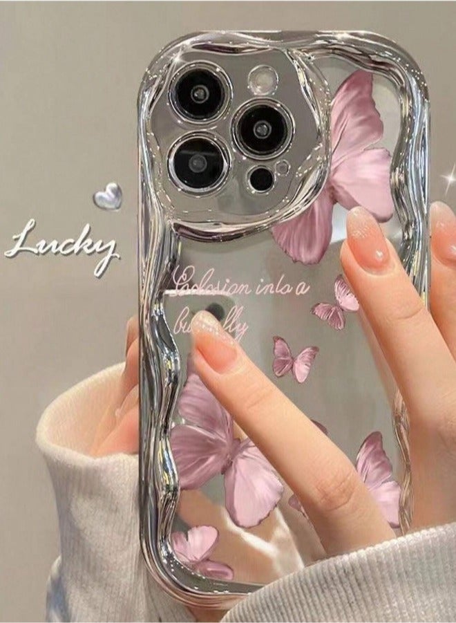 Beauenty Cover and case for iPhone 16 Pro Max with an attractive and modern erfly design - Image 2