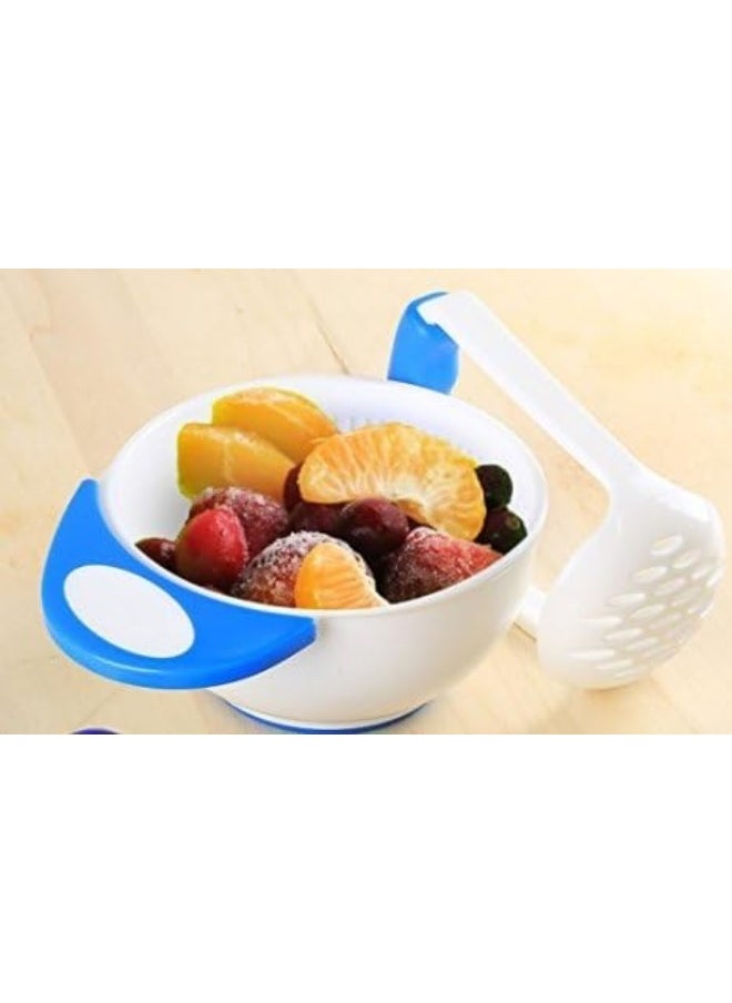 Fisher-Price Baby Food Mash and Serve Bowl Set - Blue