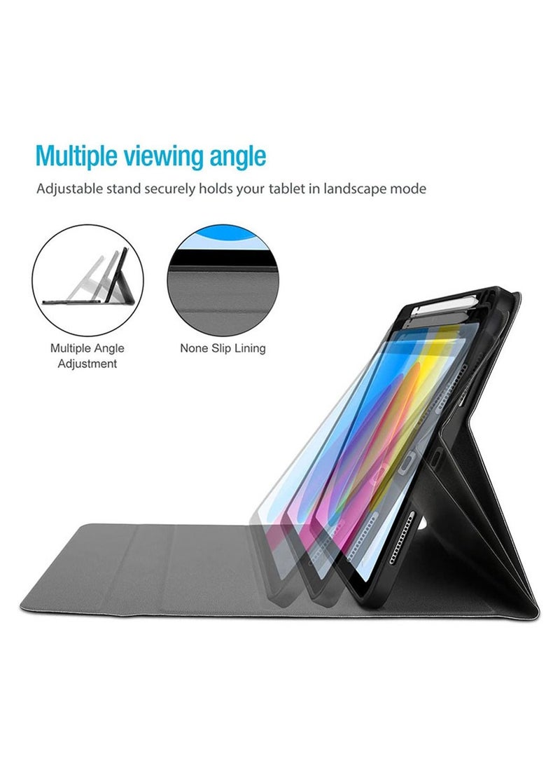 URBBKING Lightweight Smart Cover with Wireless Keyboard For IPad 2022 (10th Gen) 10.9 Inch / iPad 2025 (11th Generation) Black  - Image 4