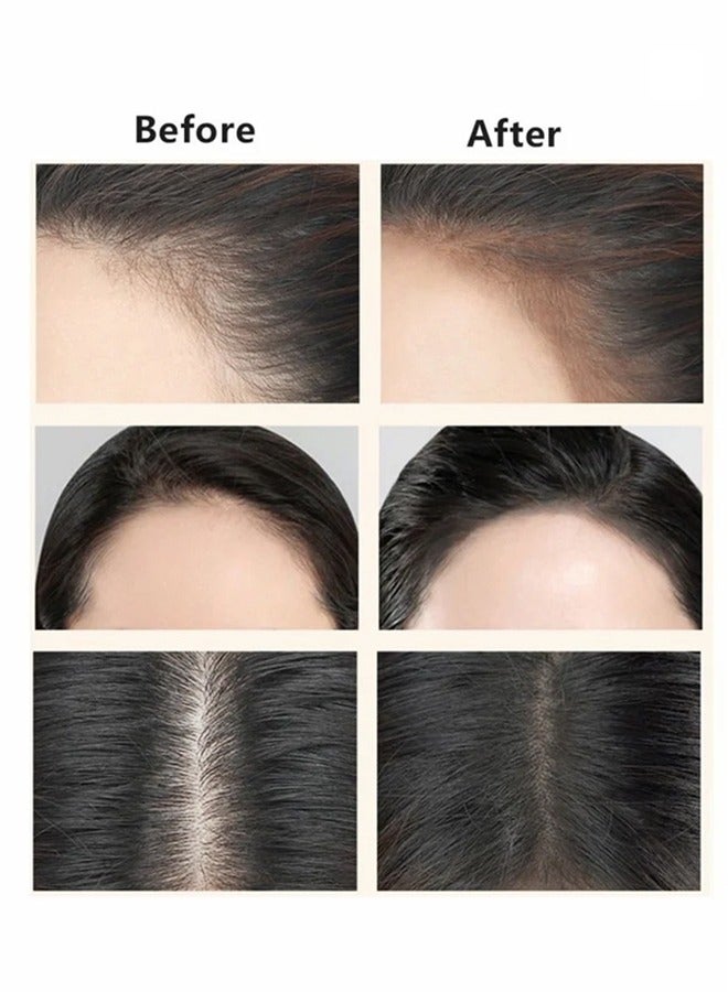 Heyxi Mist Conccaler Hairline Repair Stick, Natural Black Shade Hairline Powder,Shadow Sponge Pen Waterproof Hair Root Concealer For Thinning Hair Root Touch-Up (01#) - Image 5