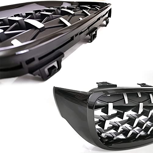 SNA Chrome Diamond F32 Kidney Grill for BMW 4 Series F32 F33 F36 (2014-2019) F82 F83 M4 F80 M3 (2015-2019) (ABS Front Grille, 2-pc Set)1 - Image 5