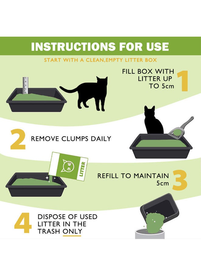 Mixed Cat Litter, Anti-Odor Clumping Cat Litter Pellets, Low Dust Super Absorbent Litter, Plant Degradable, Low Tracking (Mixed Cat Litter (2.5kg)) - pzsku/Z0DF93BF763A4B4CCA79BZ/45/_/1690861326/2e8096c3-4a09-4513-8132-b145f7a556e3