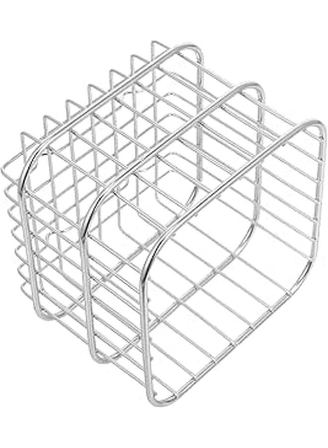 Stainless Steel Kitchen Drain Basket Strainer For Washing Vegetables Fruits - Image 1