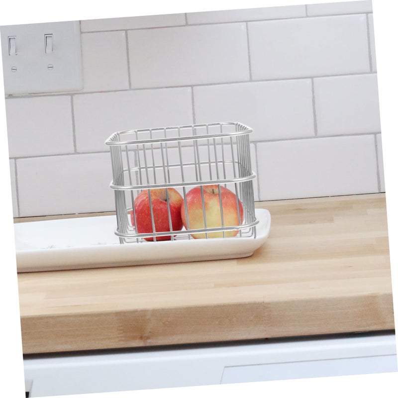 Stainless Steel Kitchen Drain Basket Strainer For Washing Vegetables Fruits - Image 4