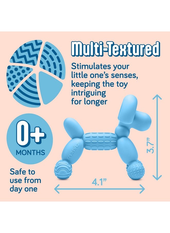 SplashEZ - Baby Teether 100% Silicone Baby Teething Toys | Teethers For Babies 3-6 Months, 6-12 Months, Infant, Newborns 0+ Bpa-Free, Certified Safe Teething Pacifier Textures For Baby Teething Relief - Image 1