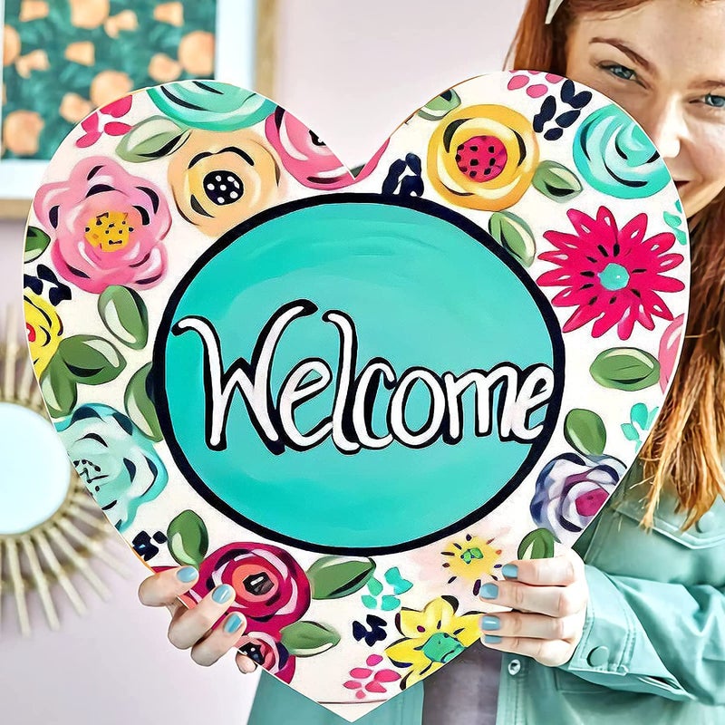 Eduway لوح MDF على شكل قلب Eduway® A2 للفنون الحرفية - 10x10 بوصة، سمك 4 مم، عبوة من 8 - كرتون صنوبر فاخر للفنانين وطلاب الفنون والحرف - قطع صلبة بأحجام صغيرة وكبيرة (25x25 سم) - Image 4