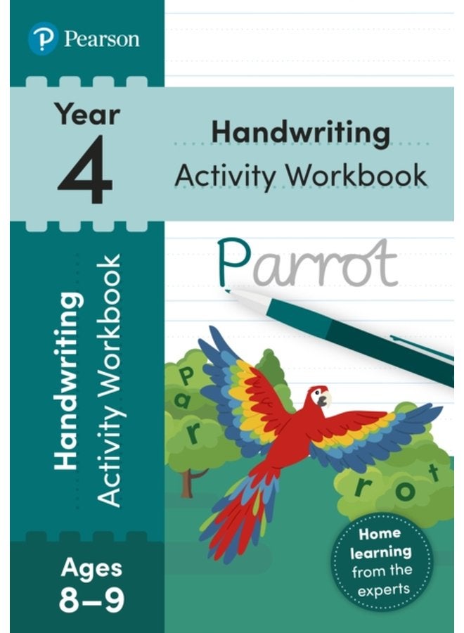 Pearson Learn at Home Handwriting Activity Workbook Year 4 - Paperback
