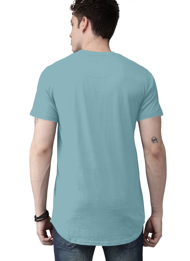 COLOR HUNT 100% Cotton Mens Crew Neck T- Shirt with Treding Prints - Image 4