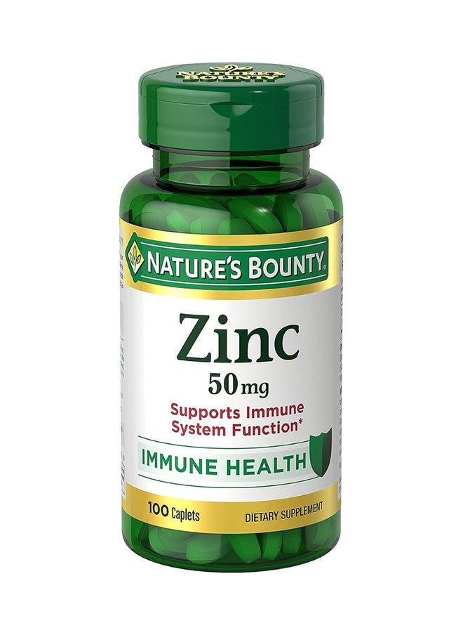 NATURE'S BOUNTY Zinc 50Mg Tablets 100 Tablets  - Image 1
