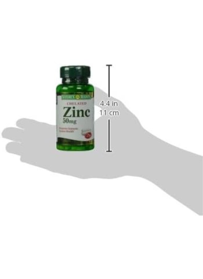 NATURE'S BOUNTY Zinc 50Mg Tablets 100 Tablets  - Image 5