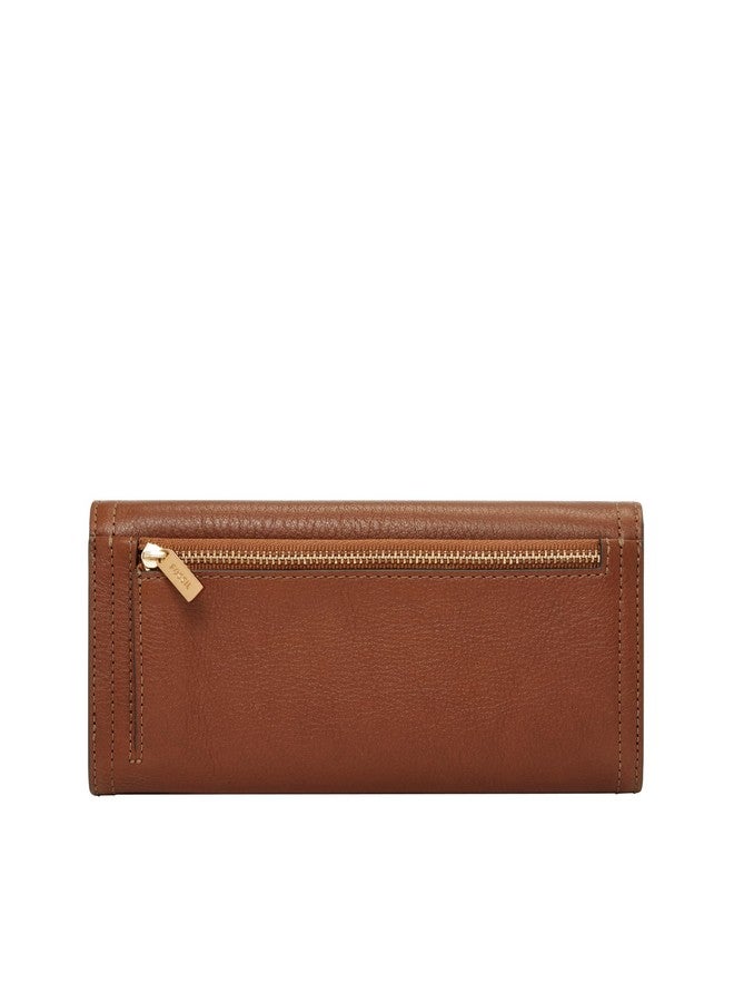 Fossil Logan Brown Leather Women's Wallet (SL7833200) - Image 3
