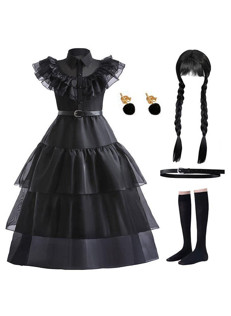 Bluejw Adams Costume Dress Outfits With Accessories Dress Up Set Family Birthday Cosplay Party - Image 1