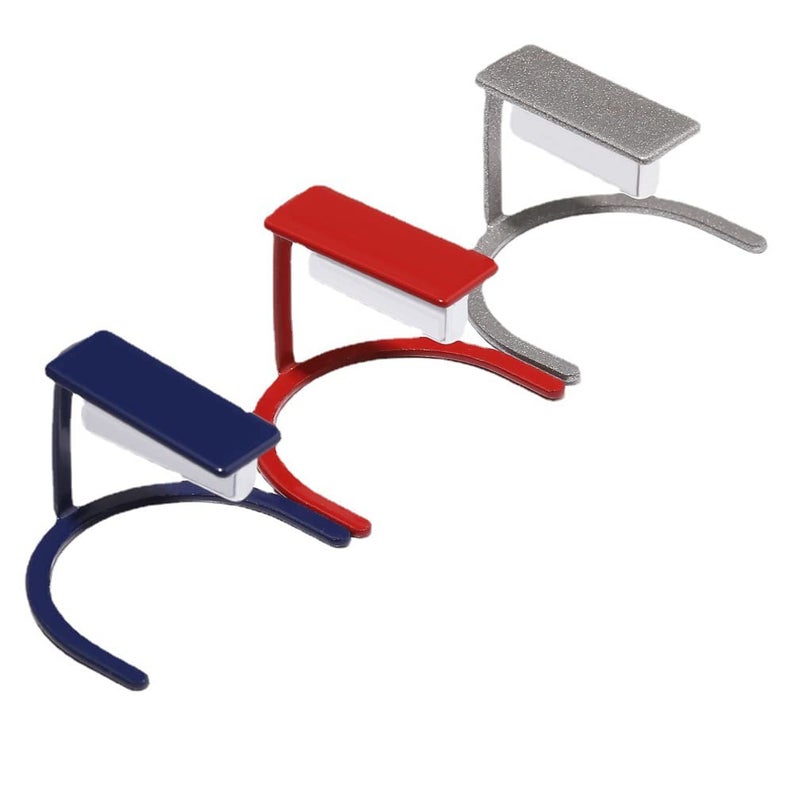 Teensery 3 Pcs Magnet Stand for 3D Magnetic Cat Eye Gel Nail Polish Hand Free Nail Art Manicure Tool Random Color