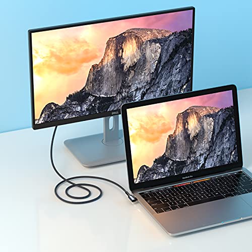 Besgoods USB C to USB C Cable 100W, 3ft 90 Degrees 10Gpbs 4K Video and Audio,USB 3.1 Gen 2 Cable for USB C Hub, MacBook Pro, SSD Hard Drive, Galaxy S25, iPhone 17/16/15, Type C Laptops, Black,2-Pack - Image 4